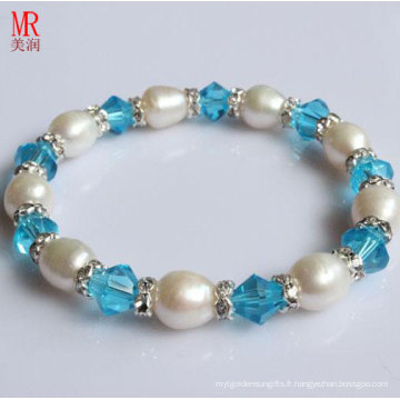Bracelet élastique de perles originales